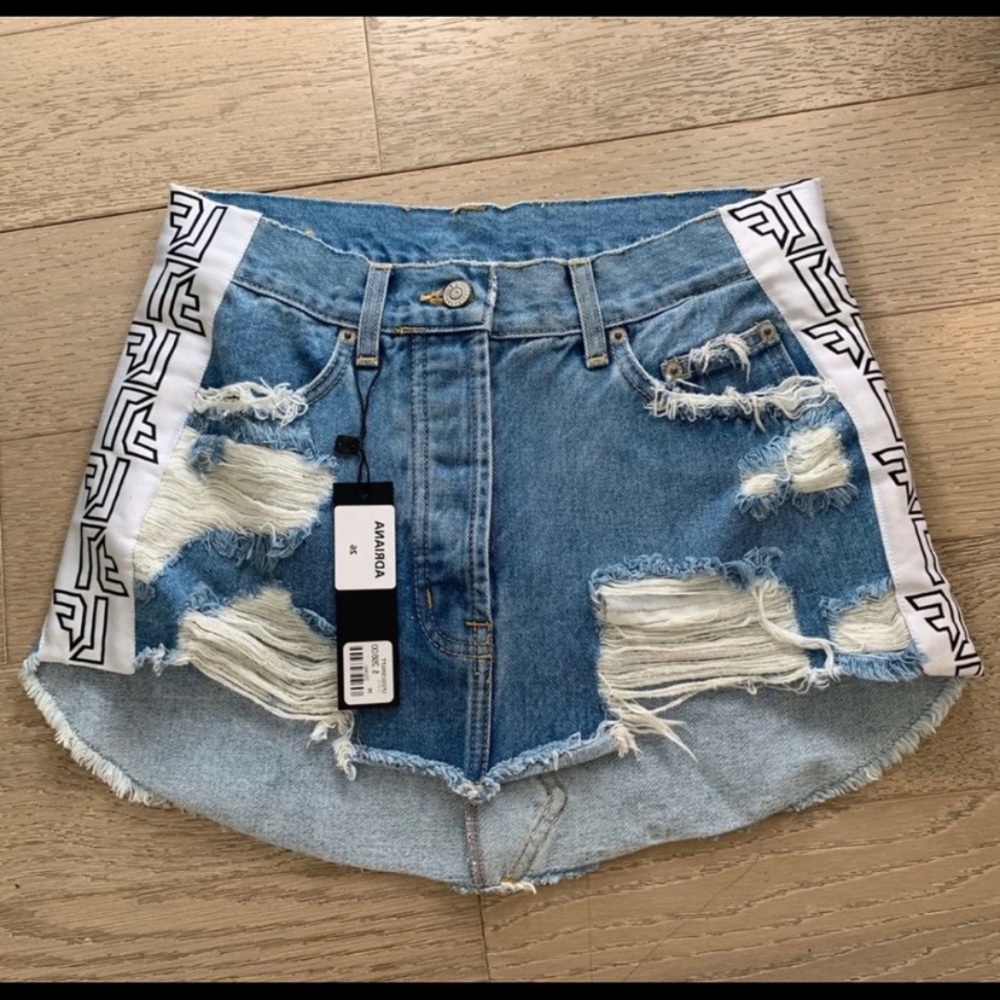 LF  skirt denim